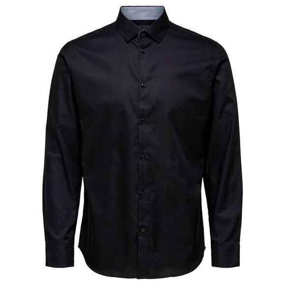 Selected Men black Shirts - Picture 1 of 7